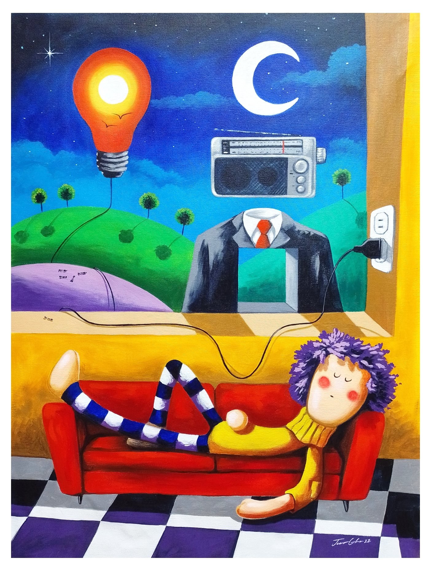 Infantilismo magico cromatico por Juan gha CR