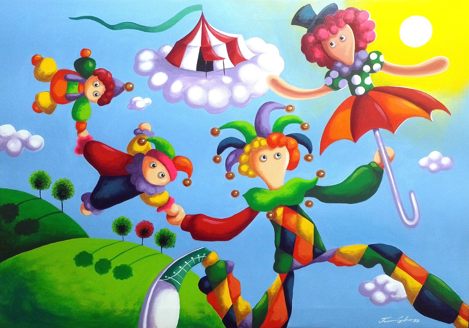 Infantilismo magico cromatico Juan gha